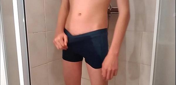  guy pissing in underwear